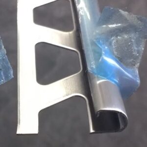 Abschlussprofil Edelstahl Rondec 80, 2,5 lfm